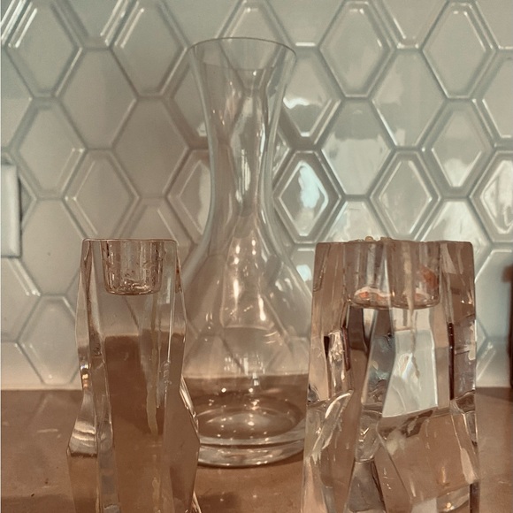 Reidel Like New Wine Decanters - 1 large, 1 small - Picture 5 of 5